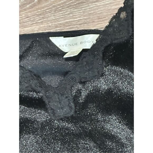 Avenue body velvet velour gown nightie slip chemise 22/24 - Picture 4 of 7